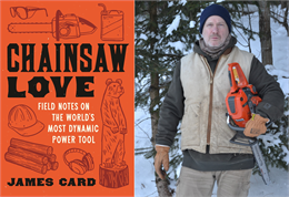 Chainsaw Love cover + James Card author photo