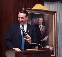 Former Governor Tommy Thompson, 2002, WHI 27077.